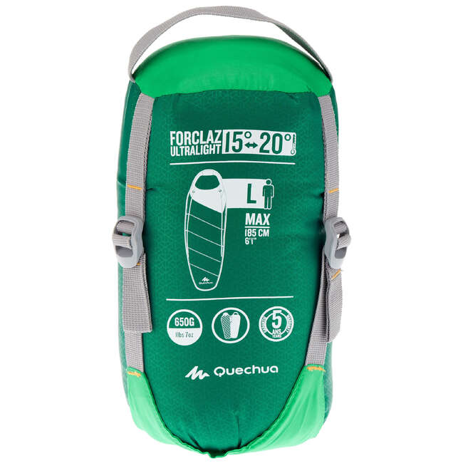 FORCLAZ FORCLAZ 15/20° ULTRALIGHT Bivouacking/Hiking/Trekking...