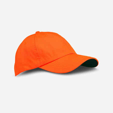 Oranžna lovska kapa s šiltom 100
