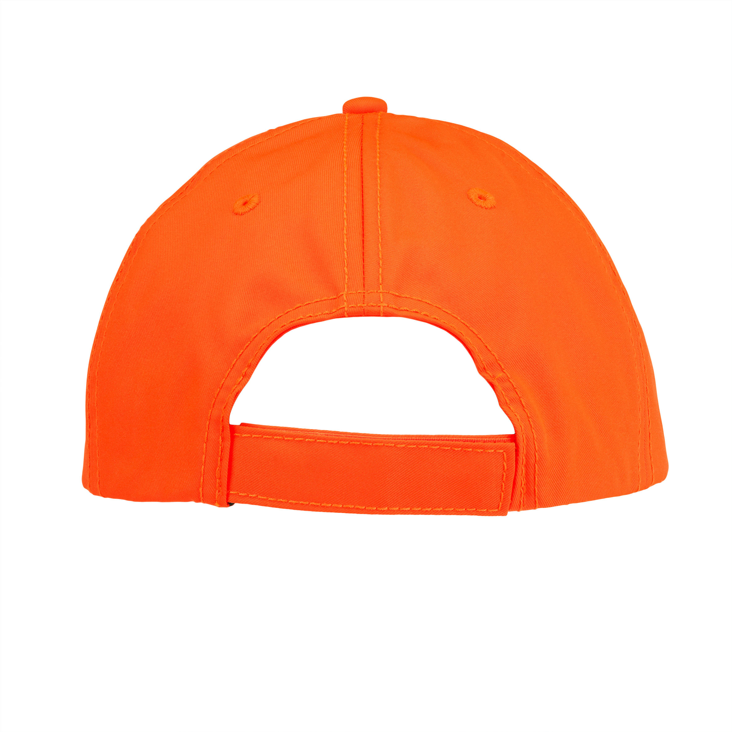 Gorra Caza Solognac 100 Adulto Naranja Fluo Alta Visibilidad 3/11