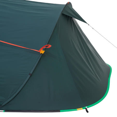 2 SECONDS CAMPING TENT - 3 PEOPLE - GREEN