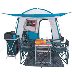 6 Person Camping Living Area Arpenaz Base M Quechua Decathlon