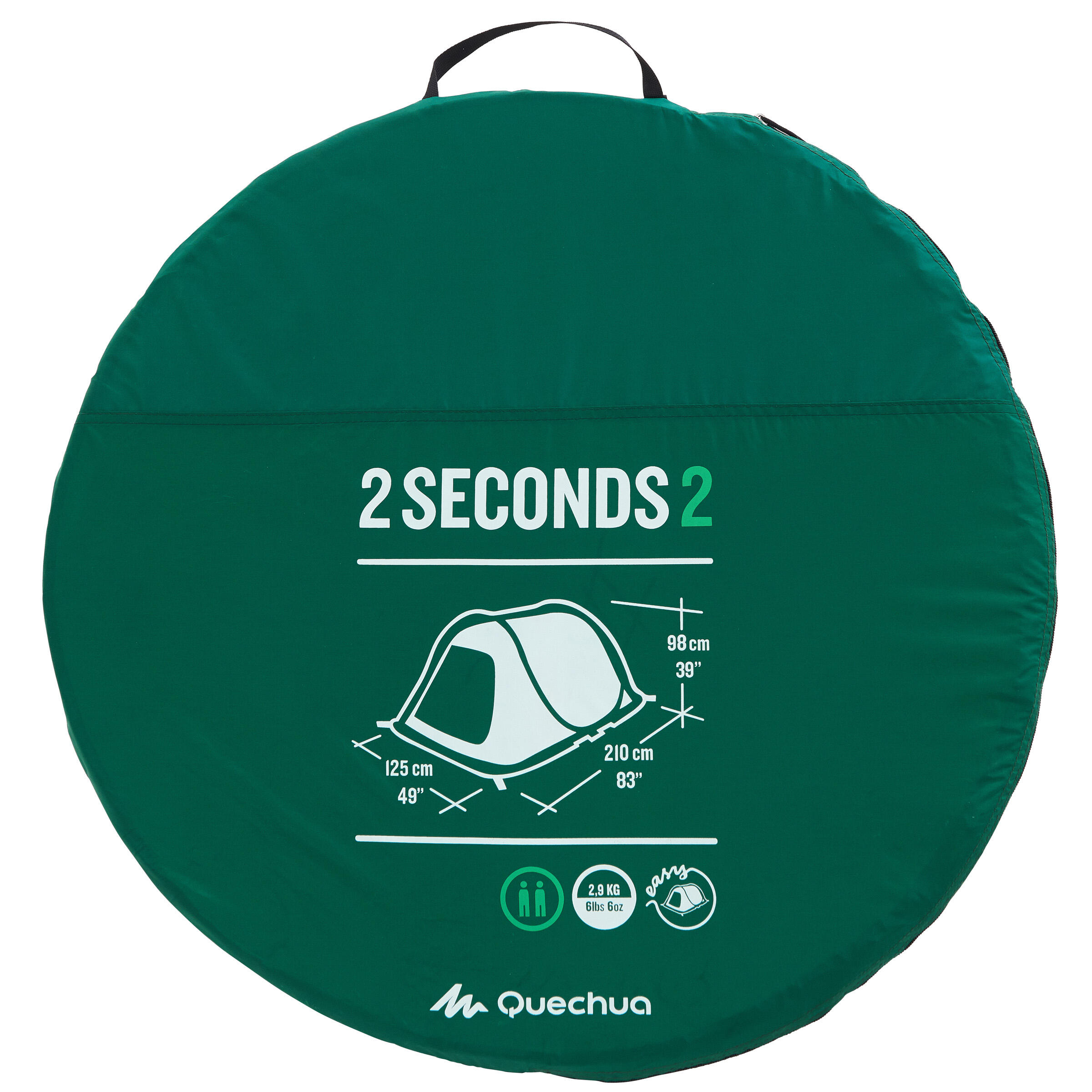 CAMPING TENT – 2 SECONDS – TWO PEOPLE 