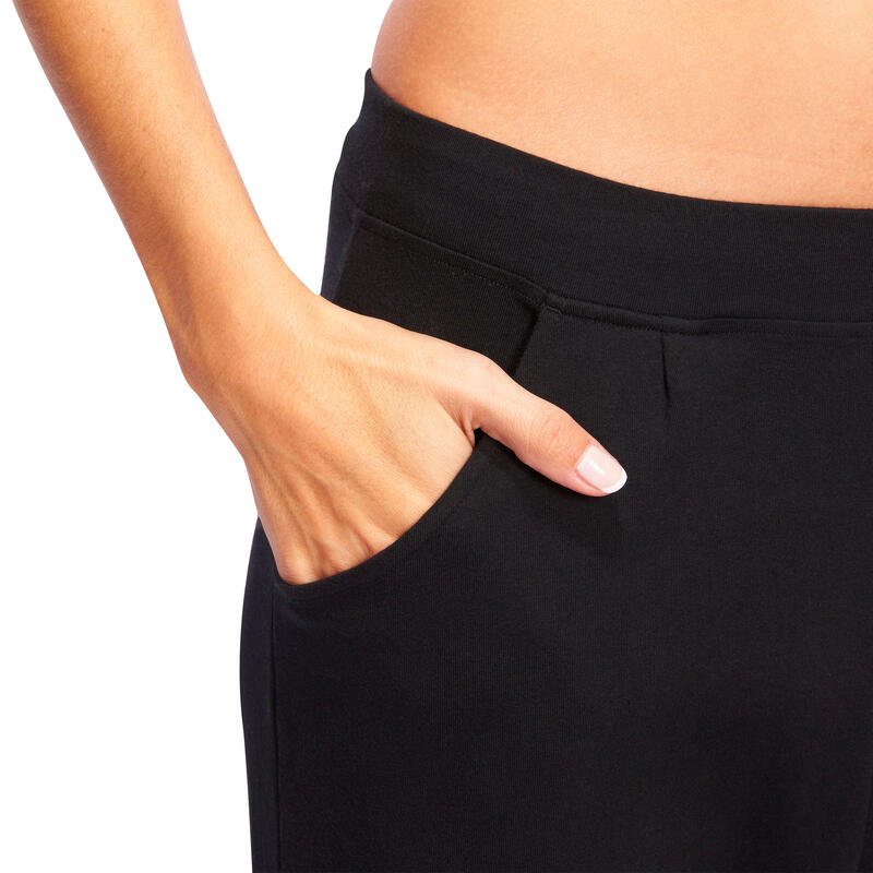 Pantalon Gym & Pilates femme noir