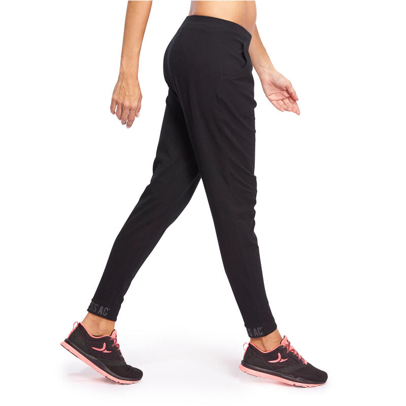 Pantalon Gym & Pilates femme noir