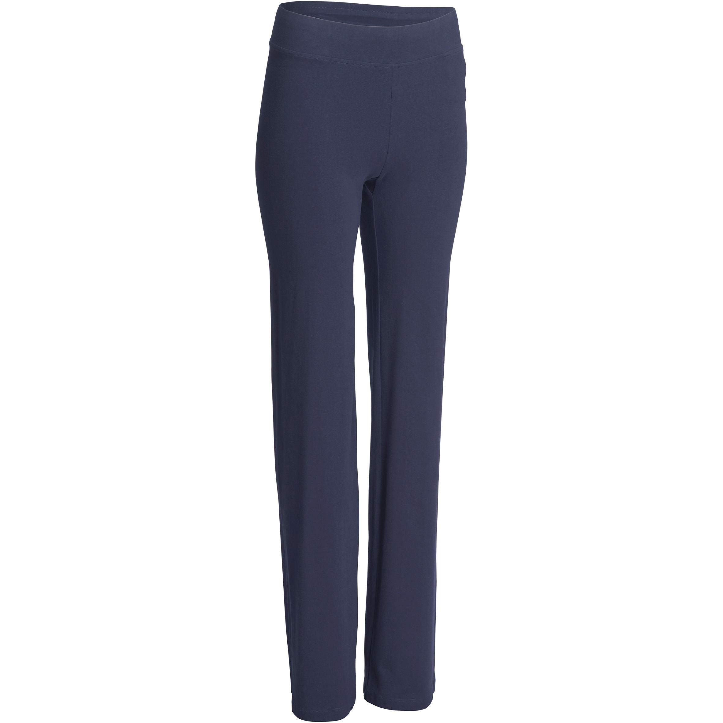 

Fit+ 500 Women's Regular Gym & Pilates Leggings - Dark Blue