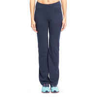 Fit+ 500 Women's Regular Gym & Pilates Leggings - Dark Blue