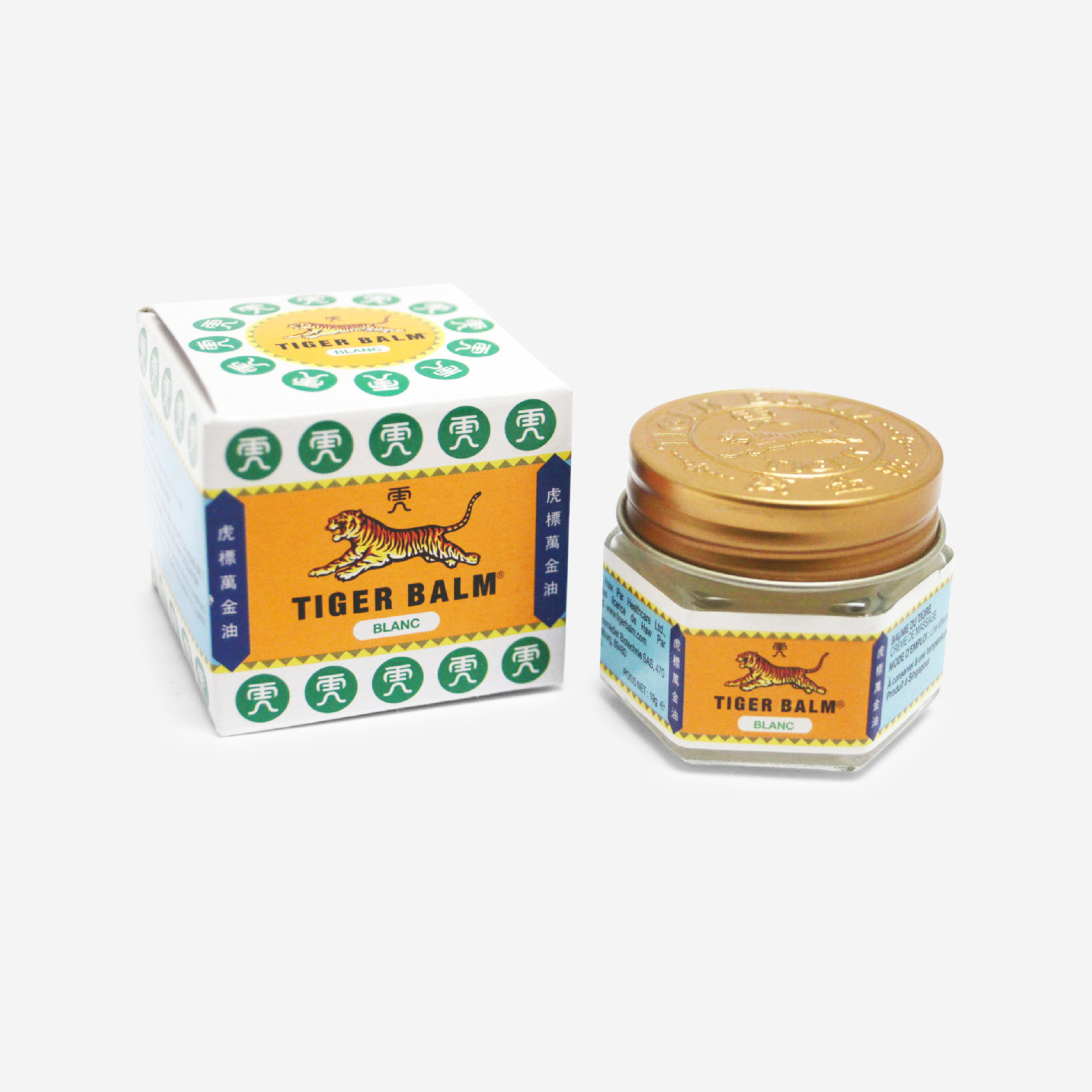 Baume du tigre blanc 19g - TIGER BALM
