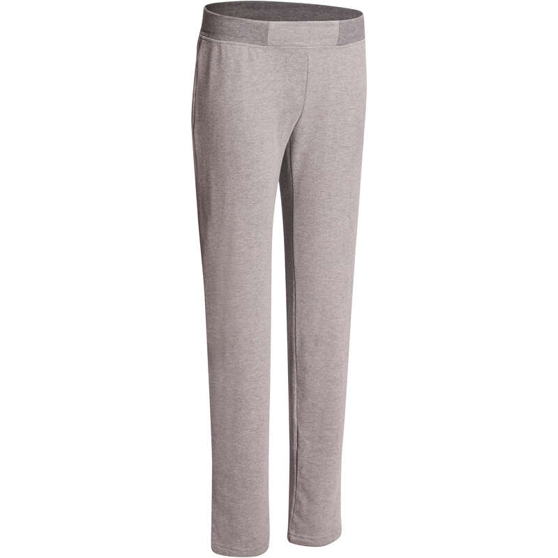 WOMAN PANT JACKET SWEAT - 120 Gym Bottoms - Mottled Grey NYAMBA