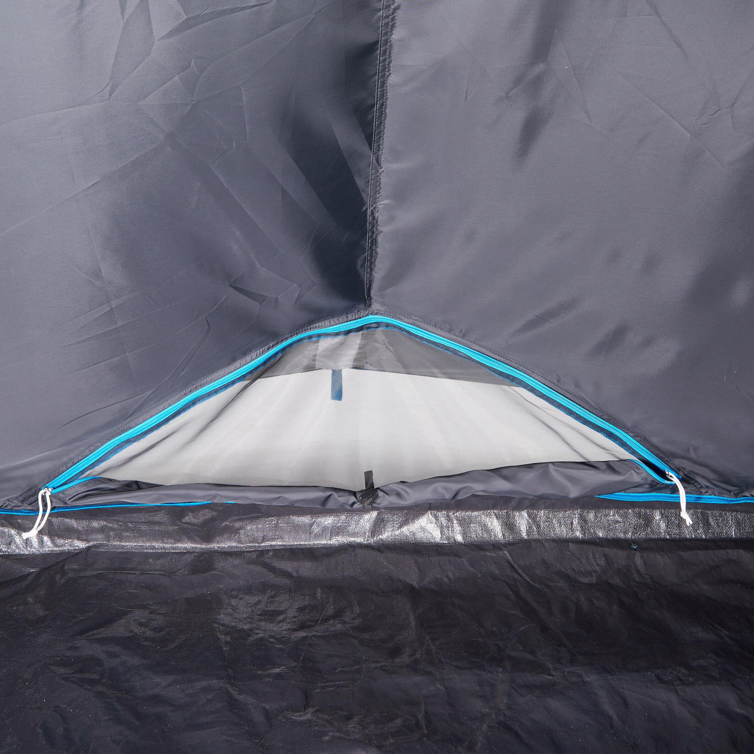 4-Person Inflatable Camping Tent, Air Seconds Fresh & Black - QUECHUA
