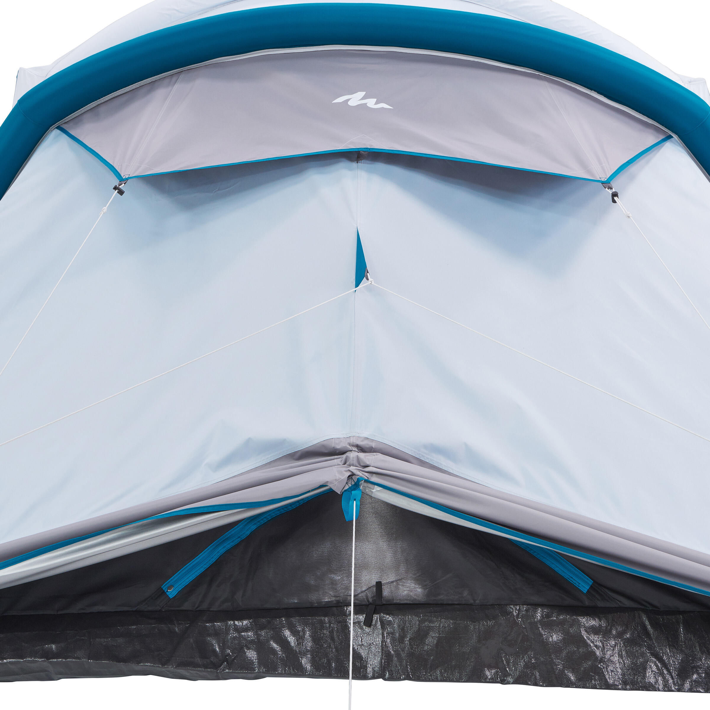 4-Person Inflatable Camping Tent, Air Seconds Fresh & Black - QUECHUA