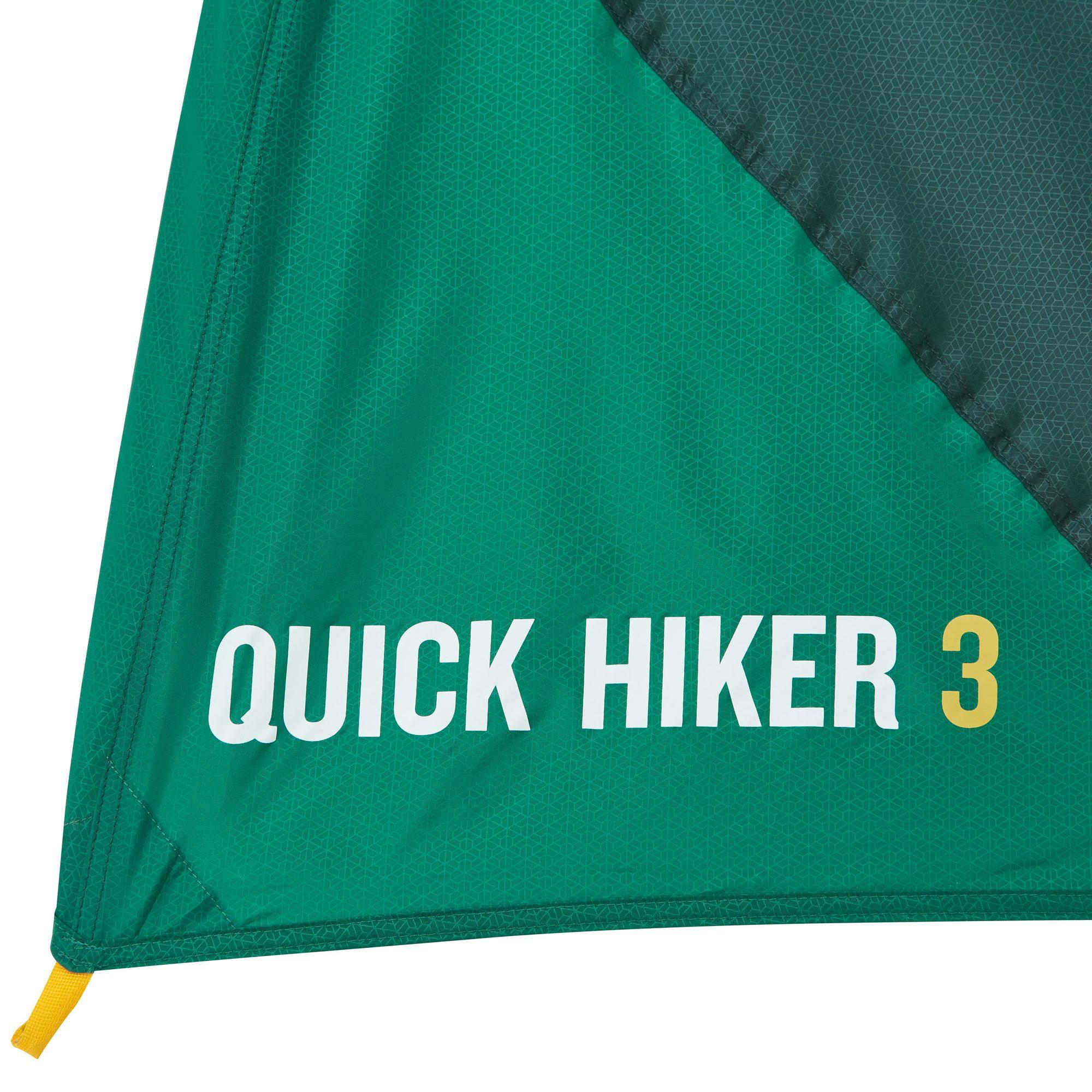 CAMERA PER TENDA QUICKHIKER 3P, VERDE