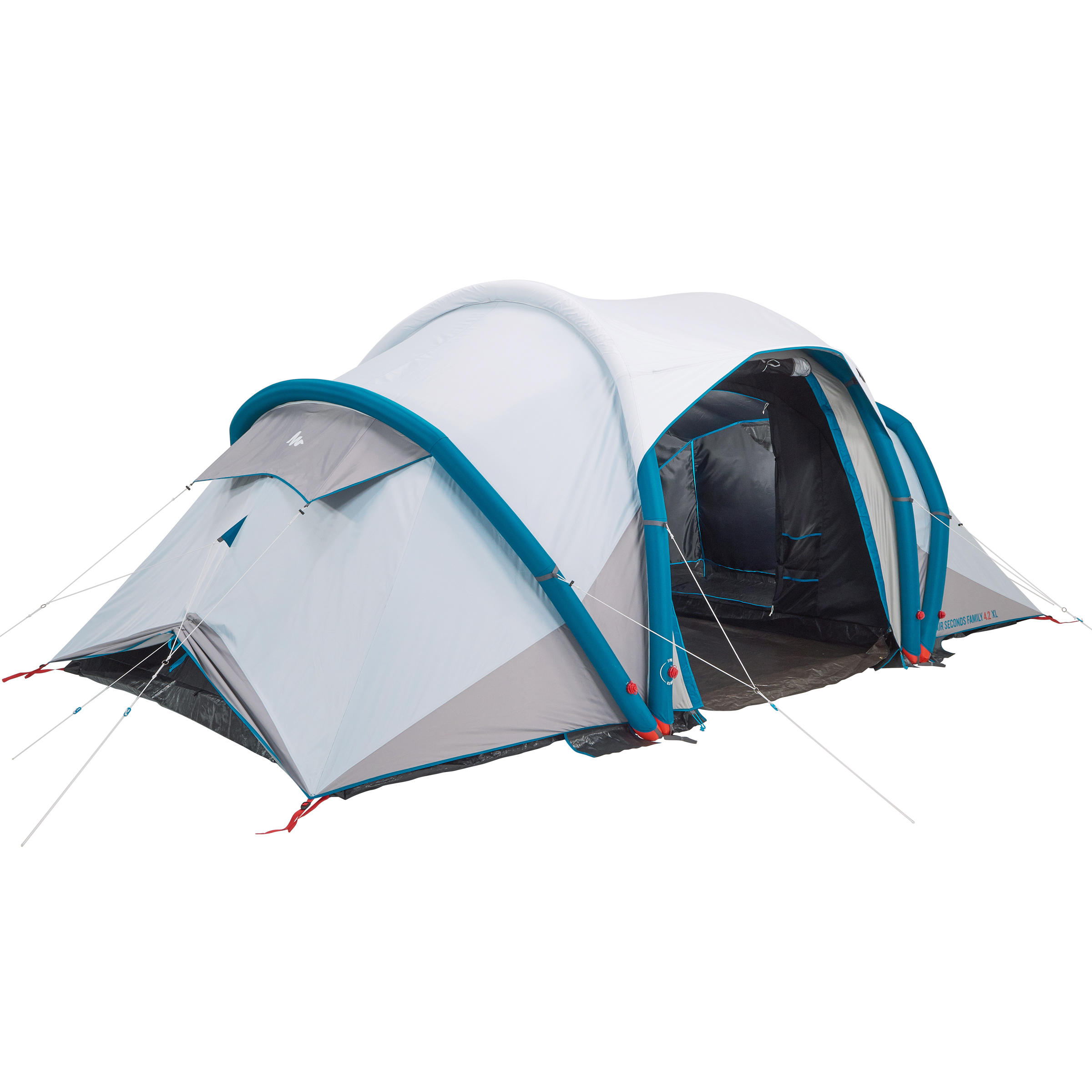 Tente de camping 4 personnes - Air seconds Fresh & Black gris - QUECHUA