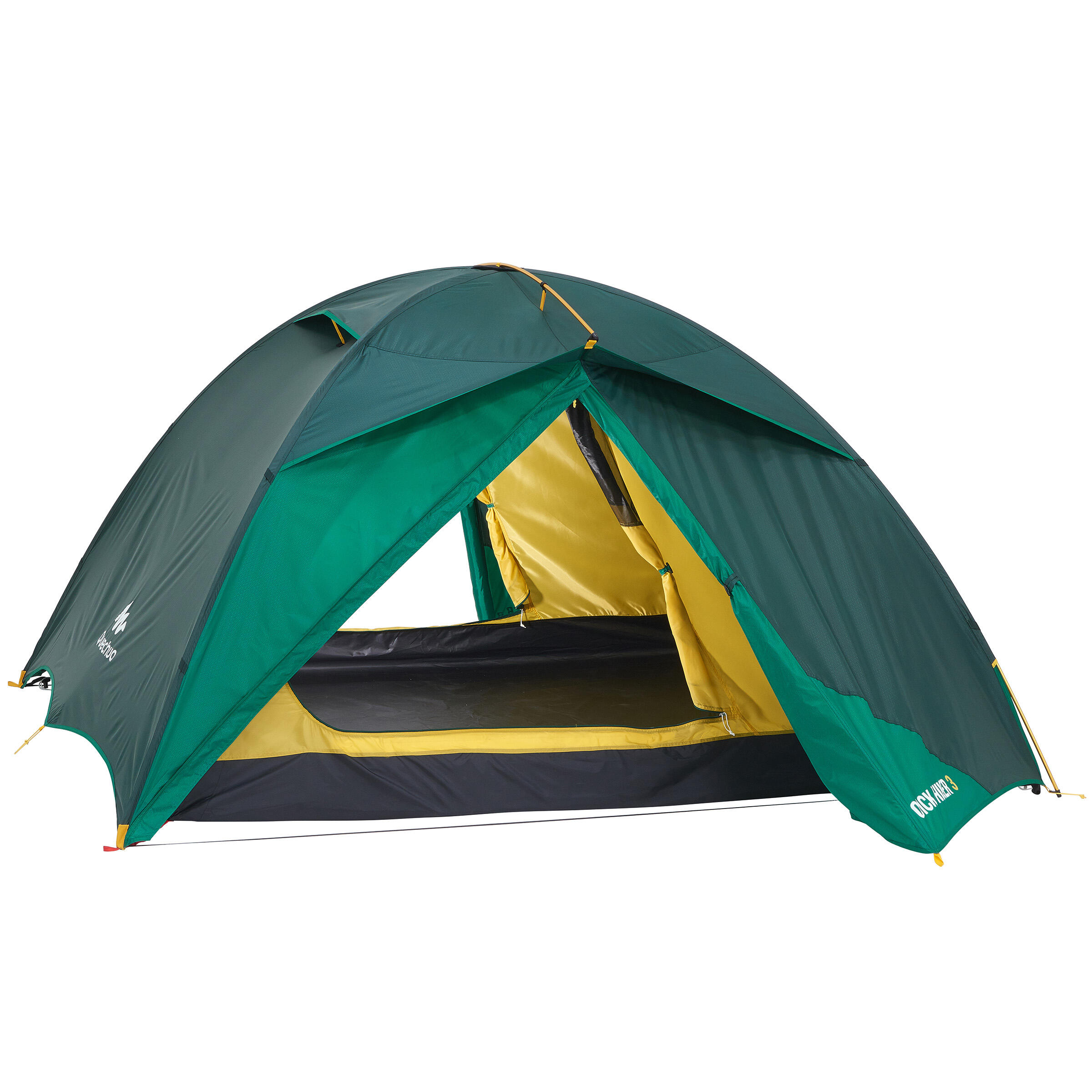 QuickHiker 3 person tent - green