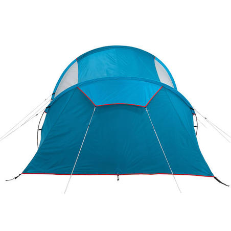 Four-Person Camping Tent With Poles