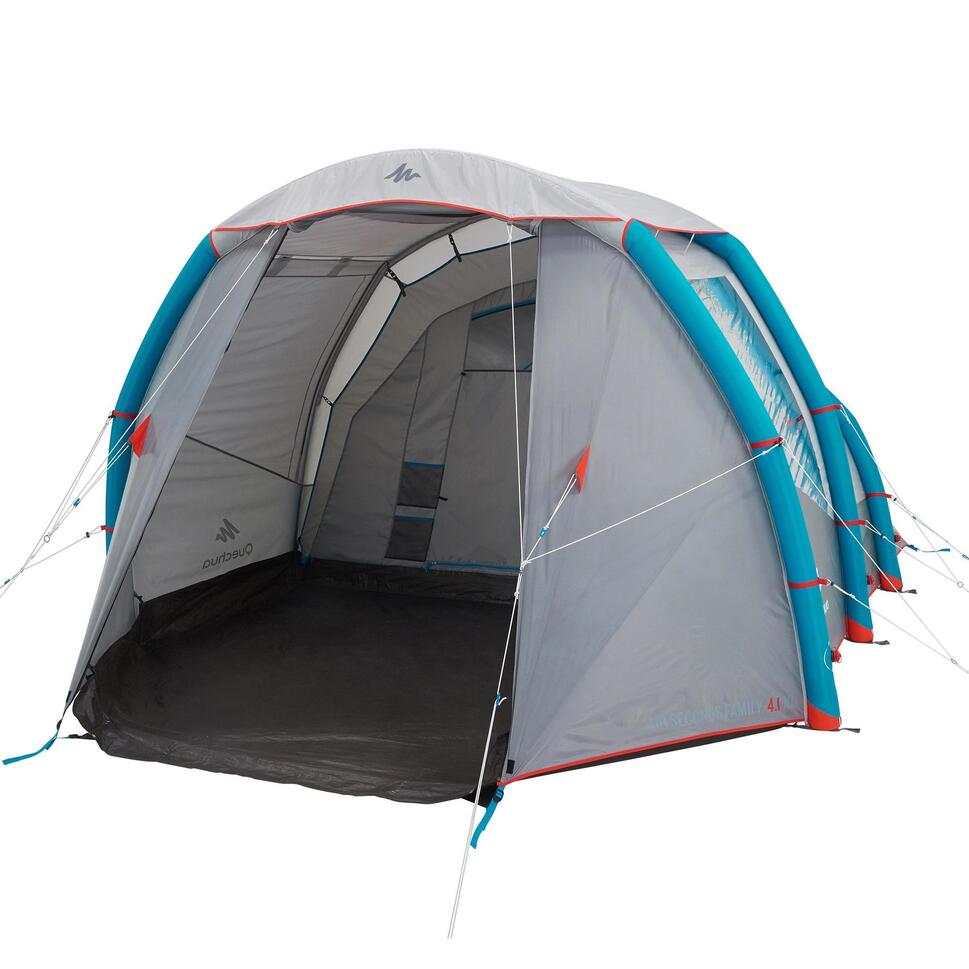 4 Man Inflatable Tent - Air Seconds 4.1 QUECHUA - Decathlon