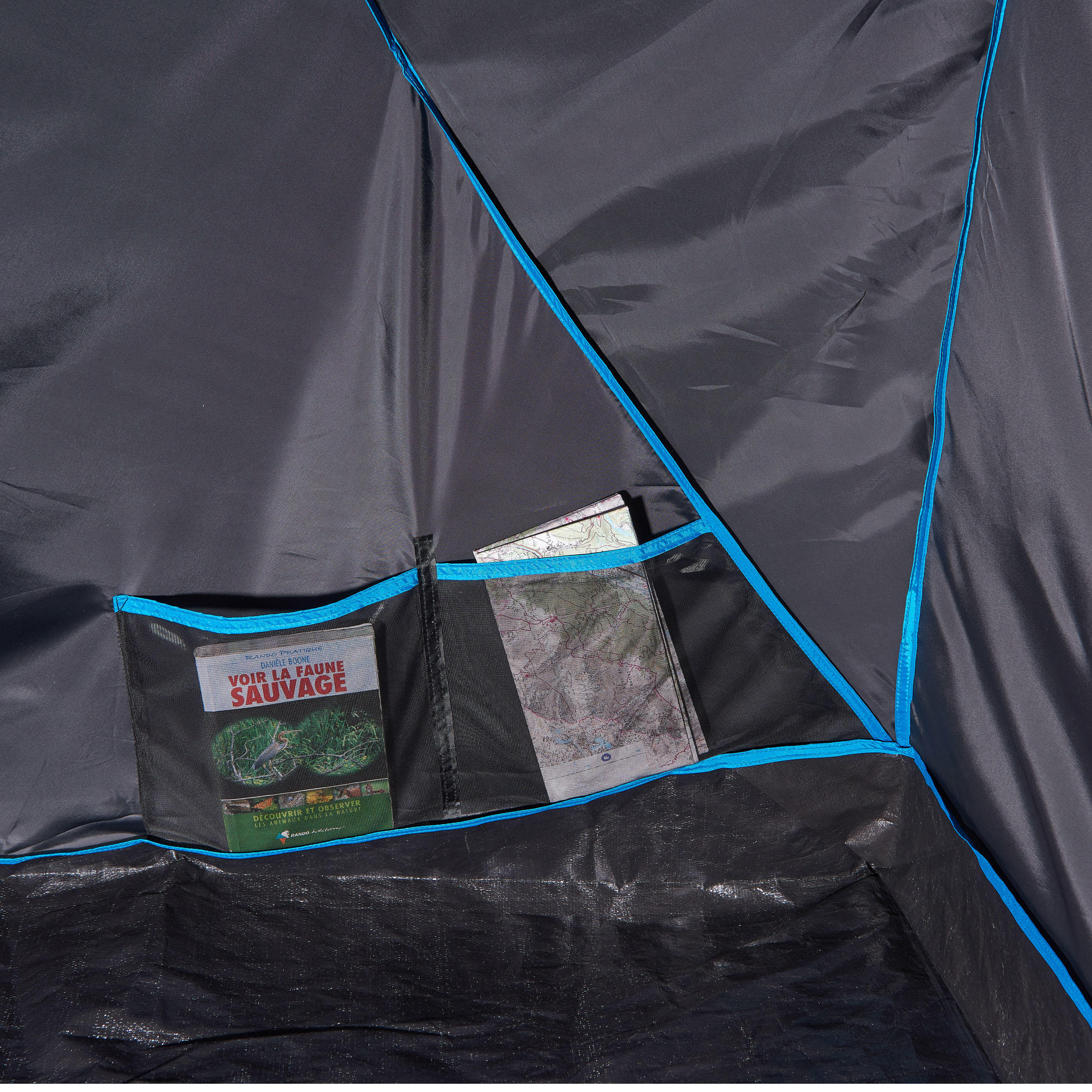 4-Person Inflatable Camping Tent, Air Seconds Fresh & Black - QUECHUA