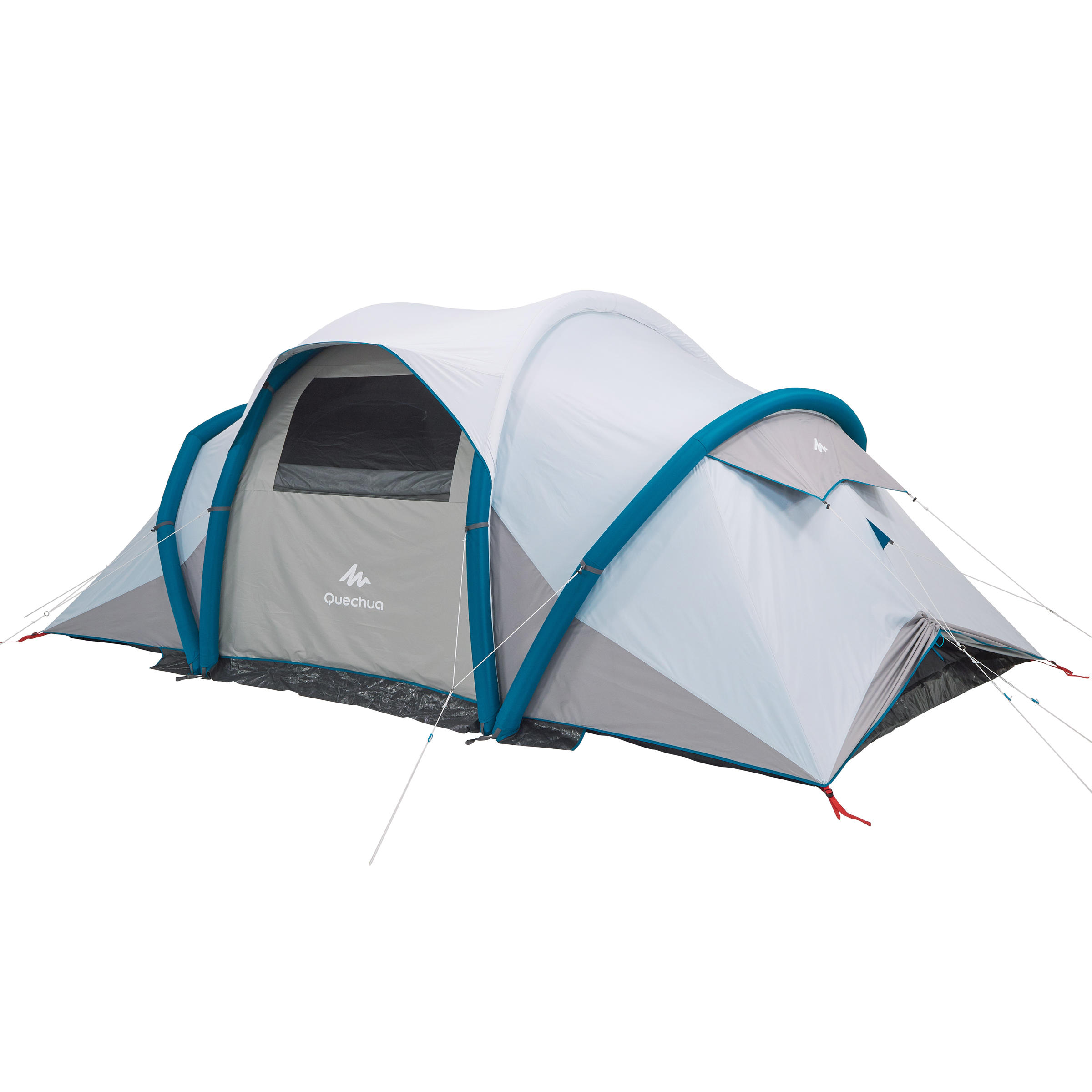 4-Person Inflatable Camping Tent, Air Seconds Fresh & Black - QUECHUA
