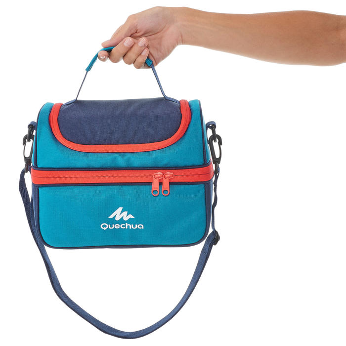 MH500 Hiking Lunch Box Cooler 4.4 litres (with 2 food boxes) Blue