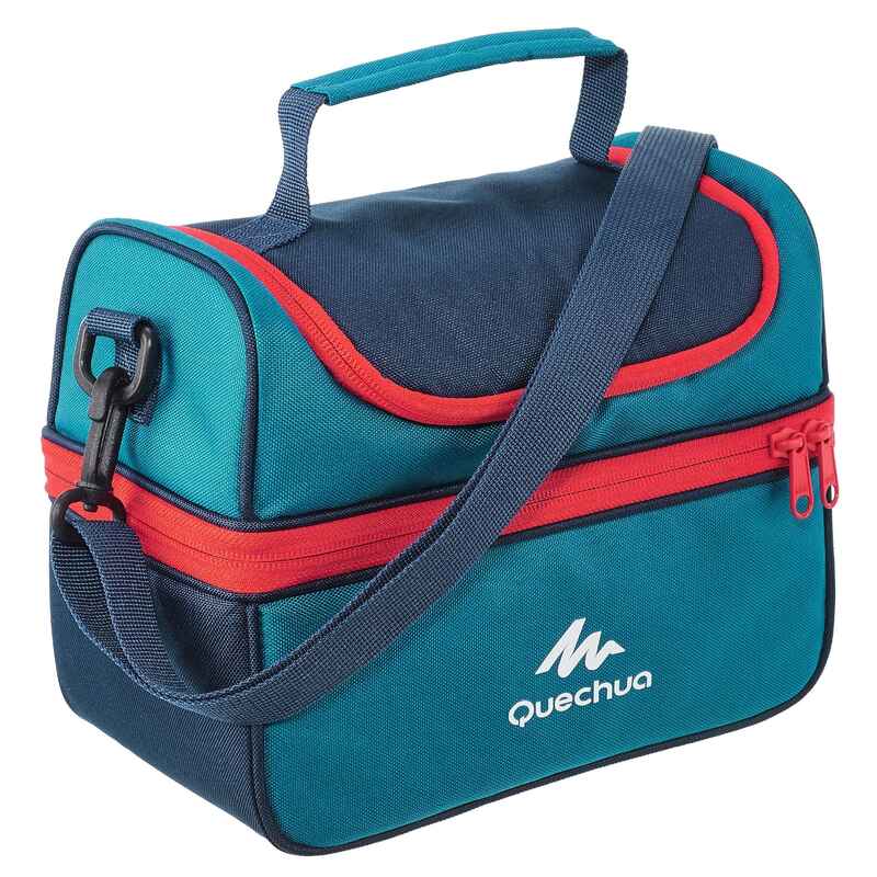 Quechua MH500, 4.4 L Dual Compartment Hiking Box + 2 Containers