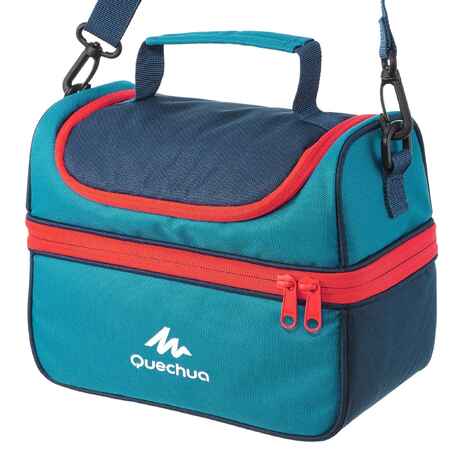 Quechua MH500, 4.4 L Dual Compartment Hiking Box + 2 Containers