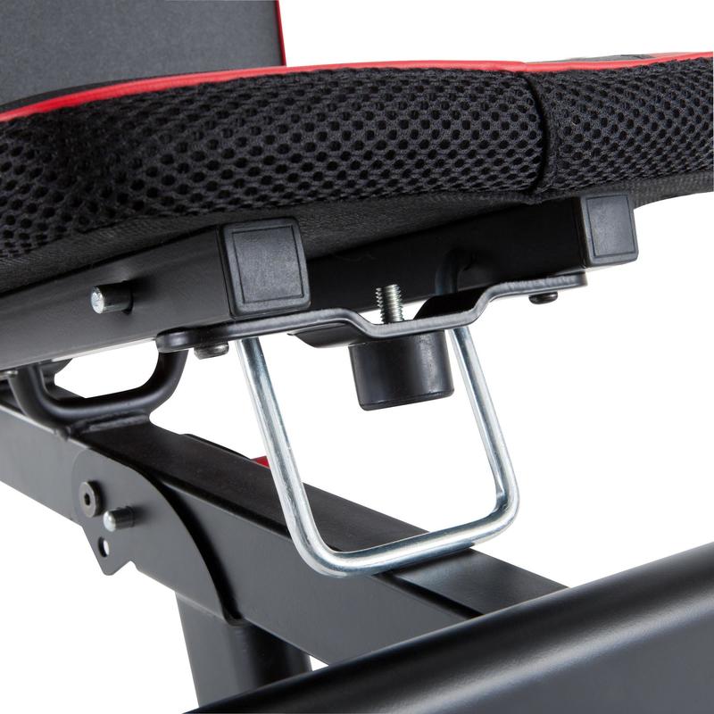 500 Fold Down Incline Weight Bench Domyos By Decathlon