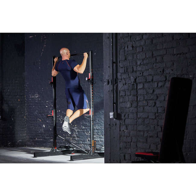 DOMYOS Weight Training Rack Squats Chinups Decathlon