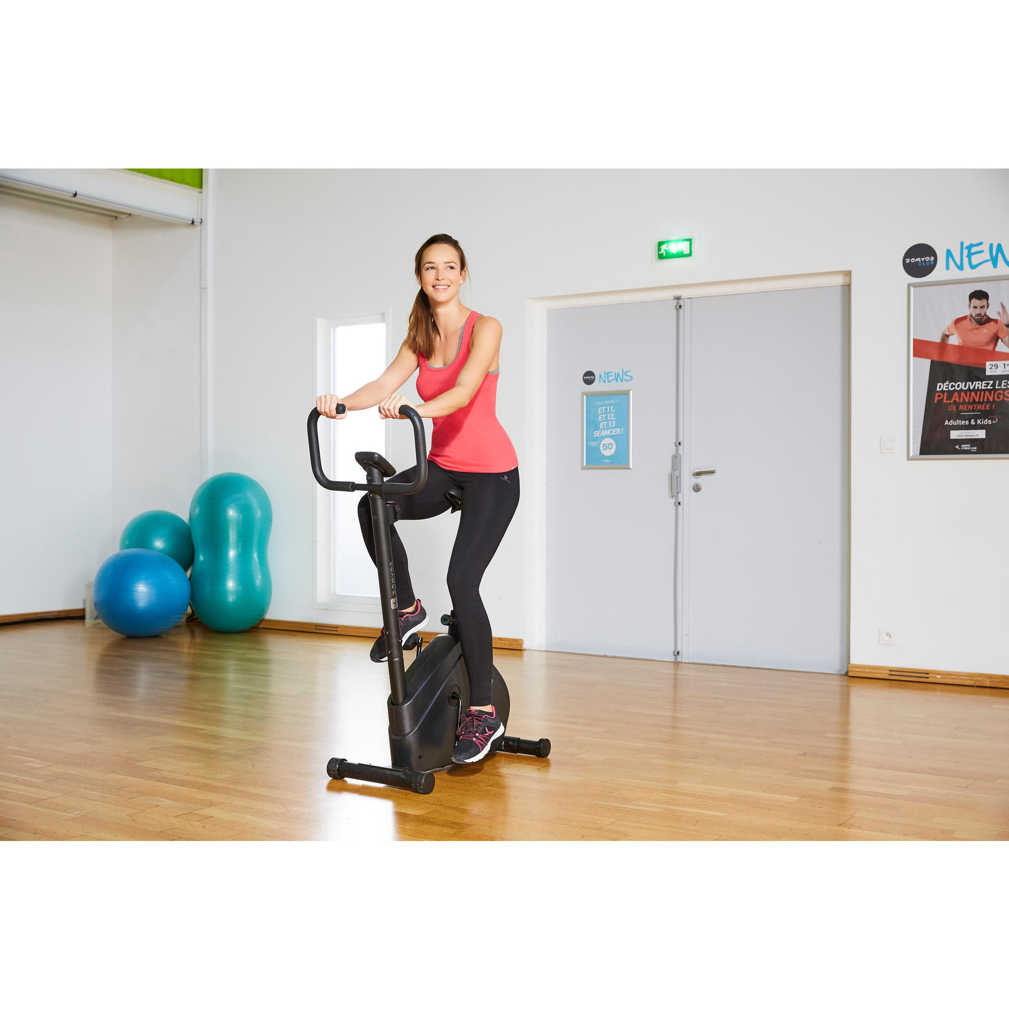 Bicicleta Est tica Iniciaci n Domyos Essential Decathlon