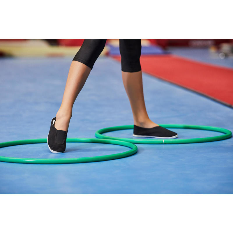 Gymnastikschuhe Rythm 300 Kinder Schwarz Domyos By Decathlon