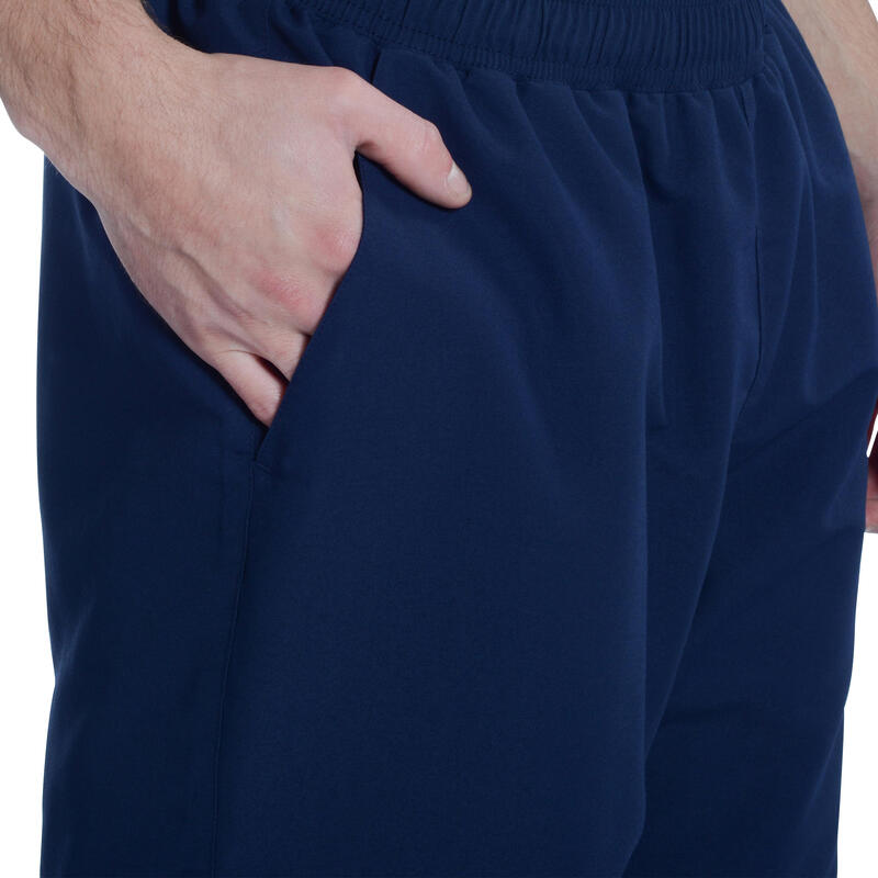 Pantalón Chándal Fitness Cardio Domyos FPA 100 hombre azul marino