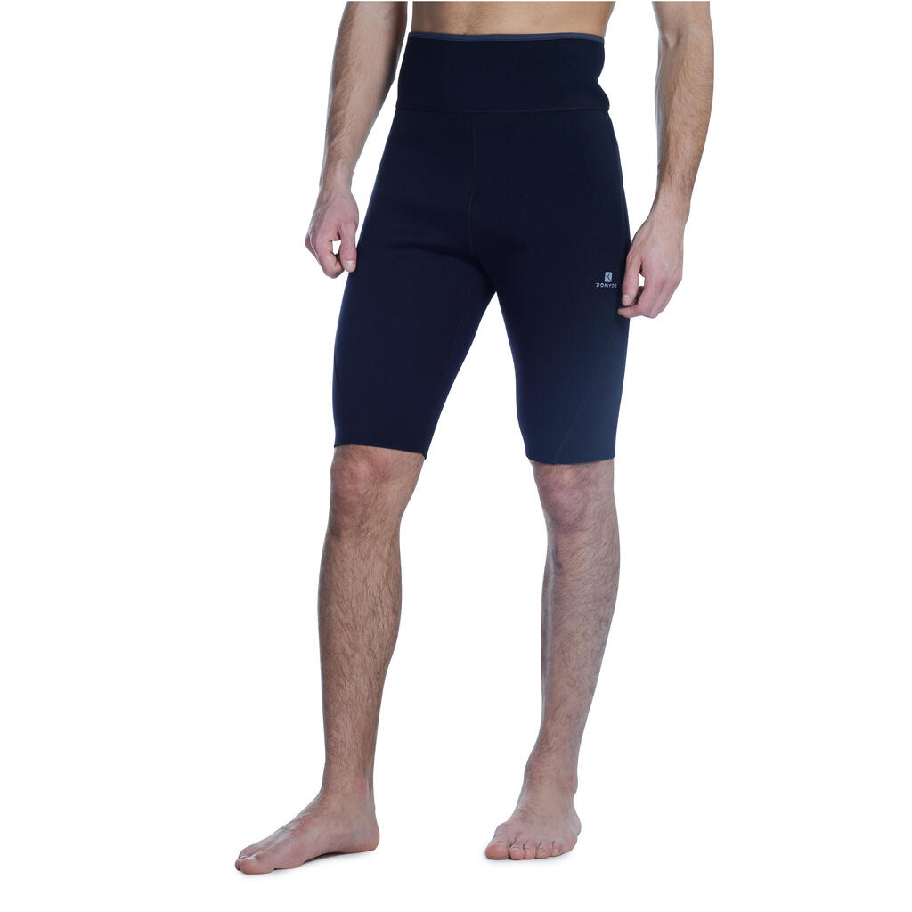 Schwitz-Sporthose Herren schwarz