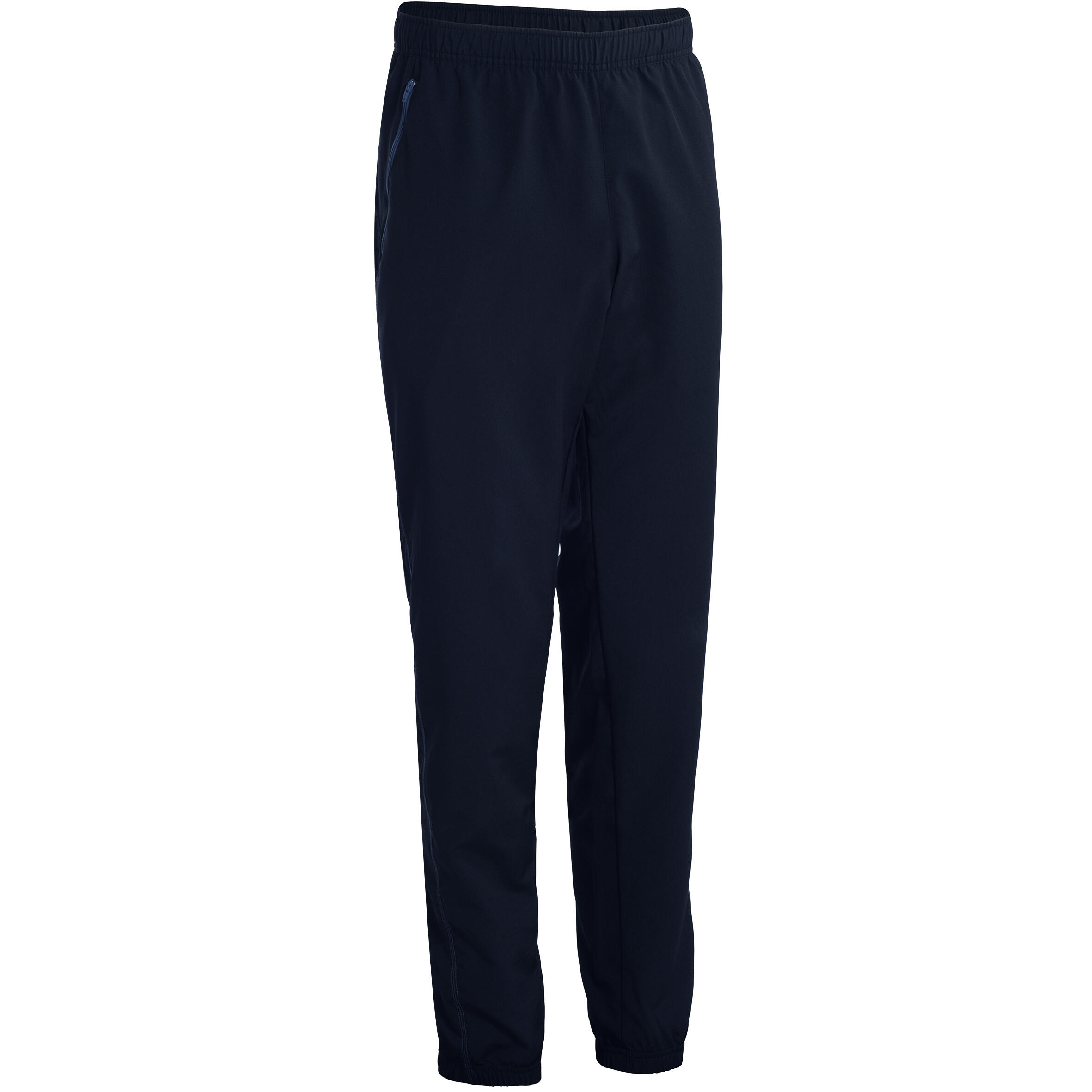 Mens Zip Pocket Fitness Track Pant  Grey