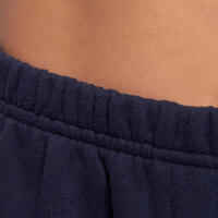 100 Warm'Y Boys' Brushed Jersey Gym Bottoms - Navy Blue