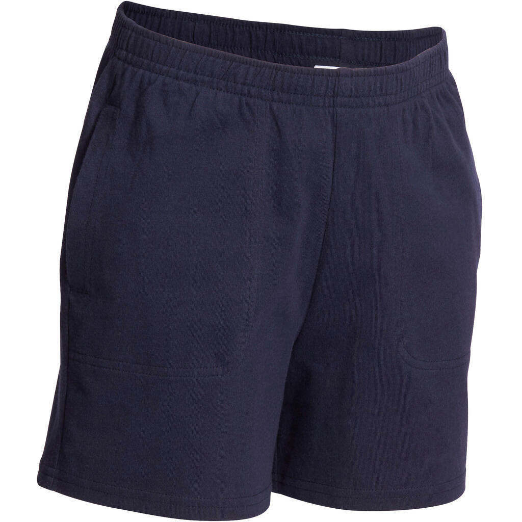 Short Gym garçon bleu marine