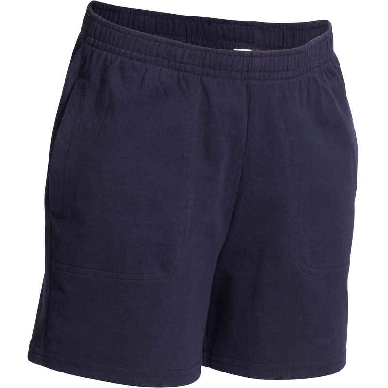 Boys' Gym Shorts - Navy Blue - Decathlon