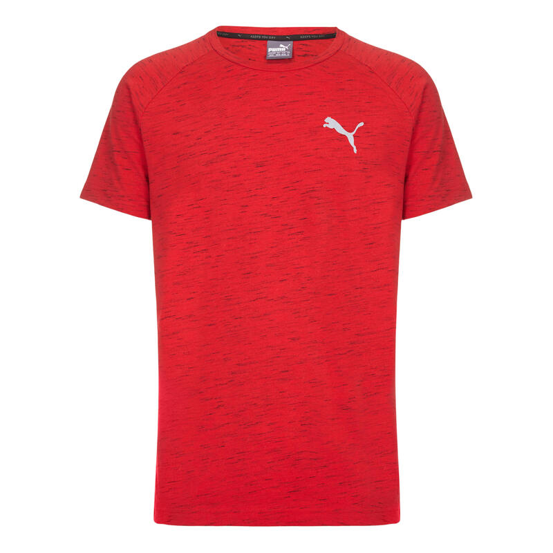 T-Shirt Herren Evostripe rot