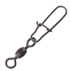 ÉMERILLONS PÊCHE DU SILURE POWER SWIVELS SNAPS 100KG X5