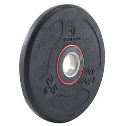 Rubber Weight Training Disc Weight - 2.5 kg 28 mm