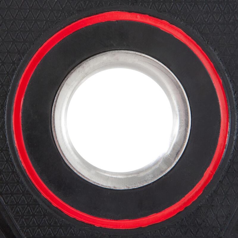 Kauçuk Ağırlık Plakası - 2,5 Kg - 28 Mm Sap