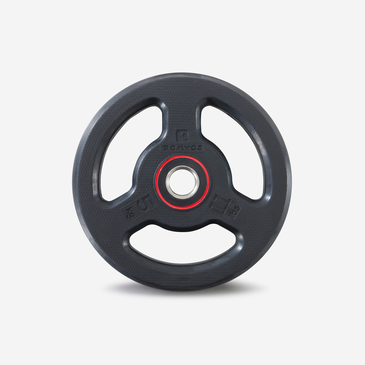 Tutacaqlı rezinlənmiş disk 28 mm, 5 kq güc məşqləri üçün