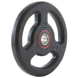 Rubber Disc Weight with Handles 28 mm - 5 kg