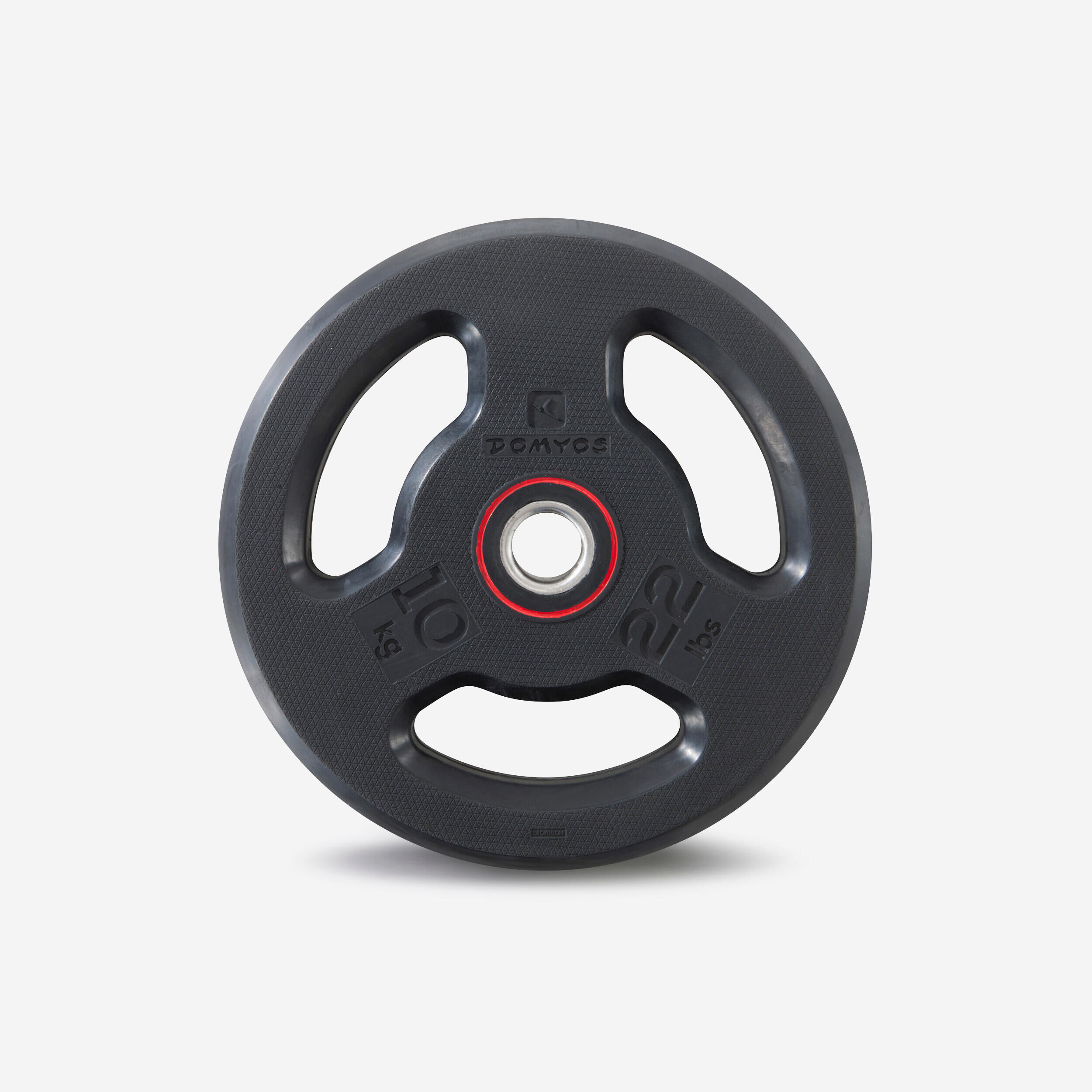 CORENGTH Rubber Weight Disc with Handles 28 mm 10 kg