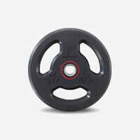 Rubber Weight Disc with Handles 28 mm 10 kg