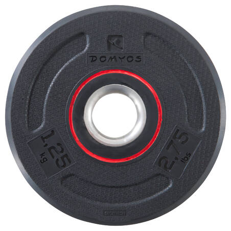 Rubber Weight Training Disc Weight 28 mm - 1.25 kg 