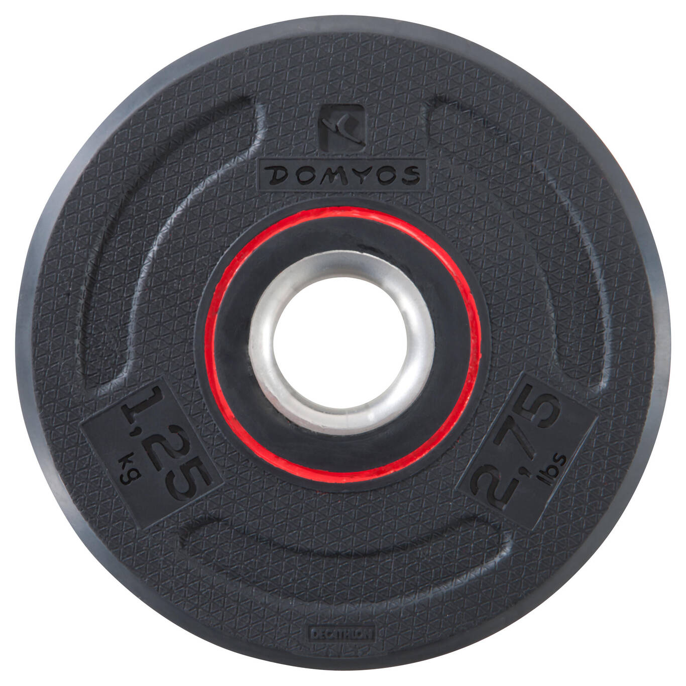 Rubber Weight Training Disc Weight - 1.25 kg 28 mm