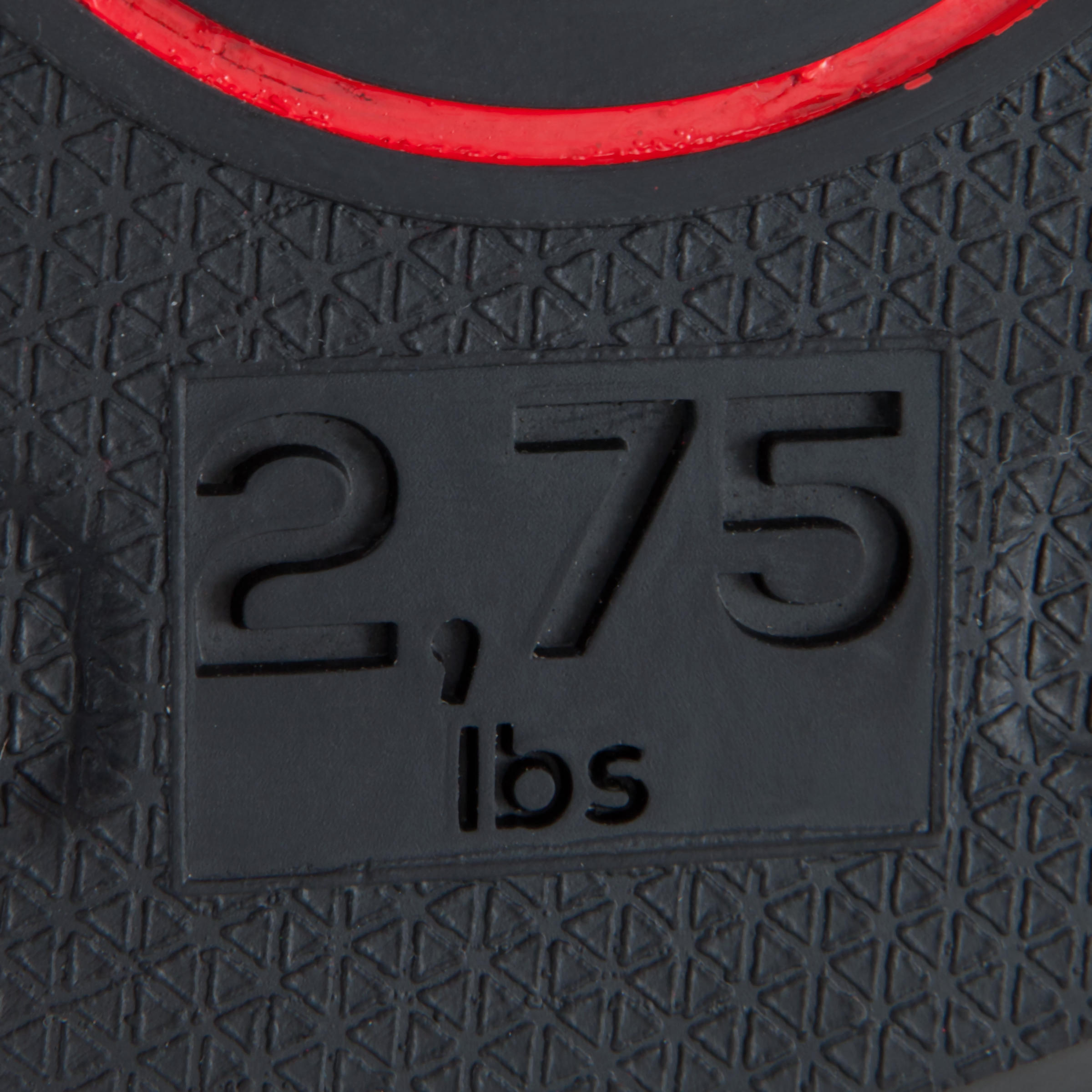 Rubber Weight Plate 1.25 kg (2.75 lb) 3/8