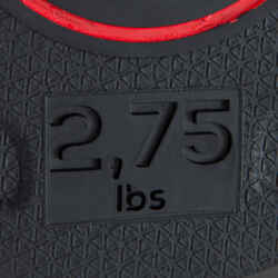 Rubber Weight Training Disc Weight 28 mm - 1.25 kg 