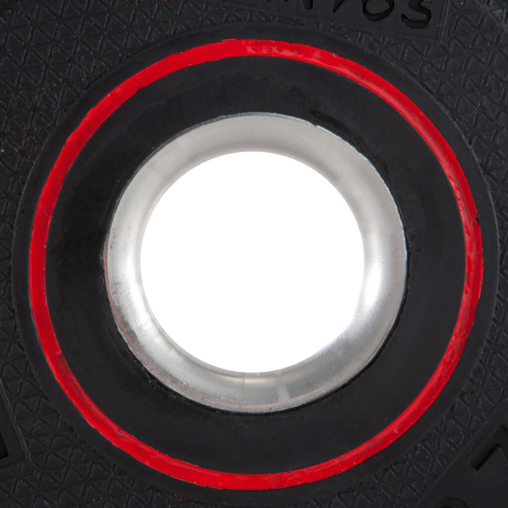 Gumijas svarcelšanas disks, 28 mm, 1,25 kg 