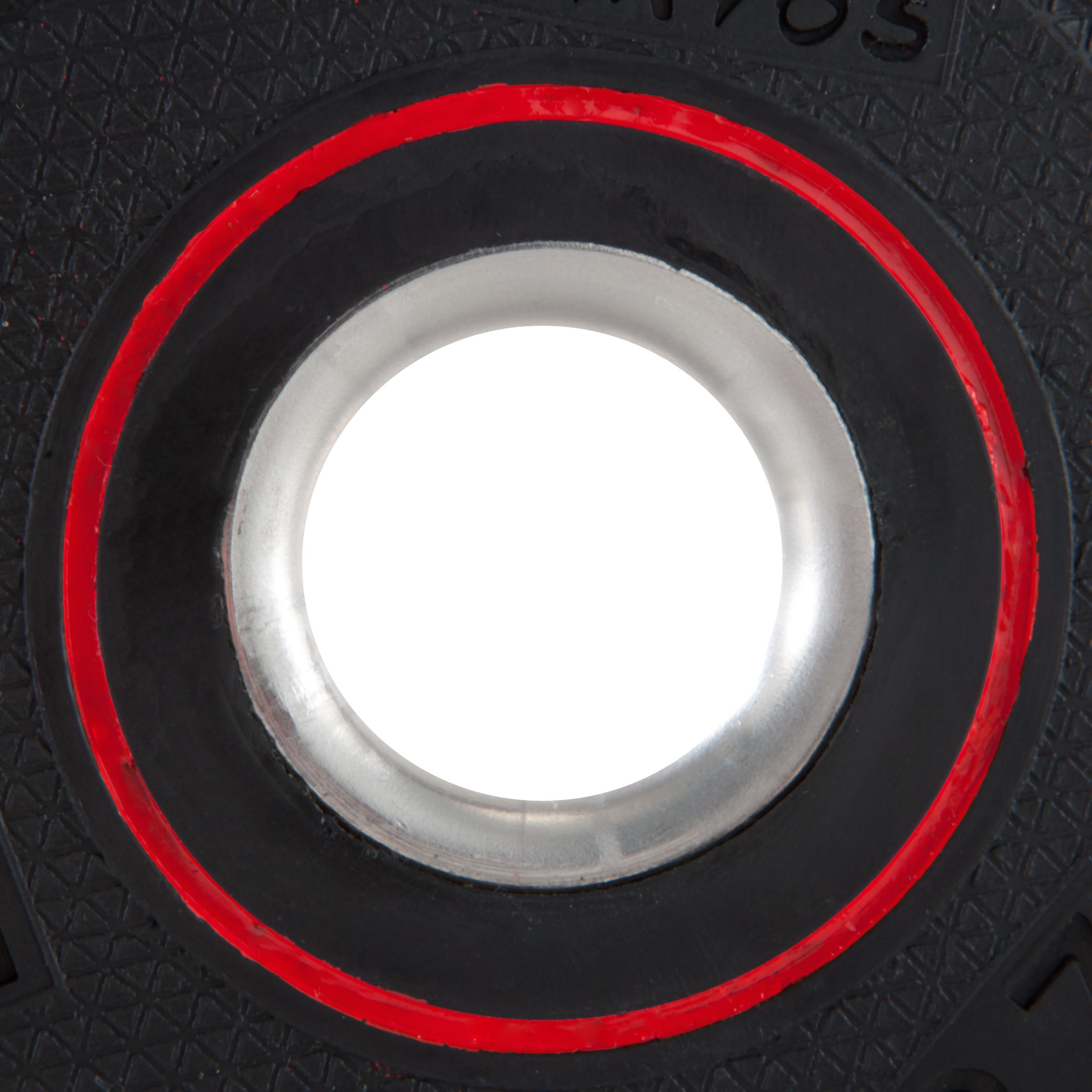 1.25 kg (2.75 lb) Rubber Weight Plate - DOMYOS