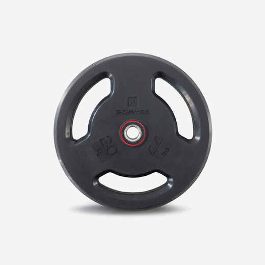 
      Rubber Weight Disc with Handles 28 mm 20 kg
  