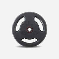 Rubber Weight Disc with Handles 28 mm 20 kg